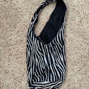 Zebra carry all tote bag